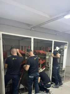 Επανέκδοση ΥΔΕ, εγκατάσταση ρελέ σε όλους τους πίνακες, αντικατάσταση Πίνακα Μέσης Τάσης & Ακροκιβώτια στο Υπουργείο Δικαιοσύνης